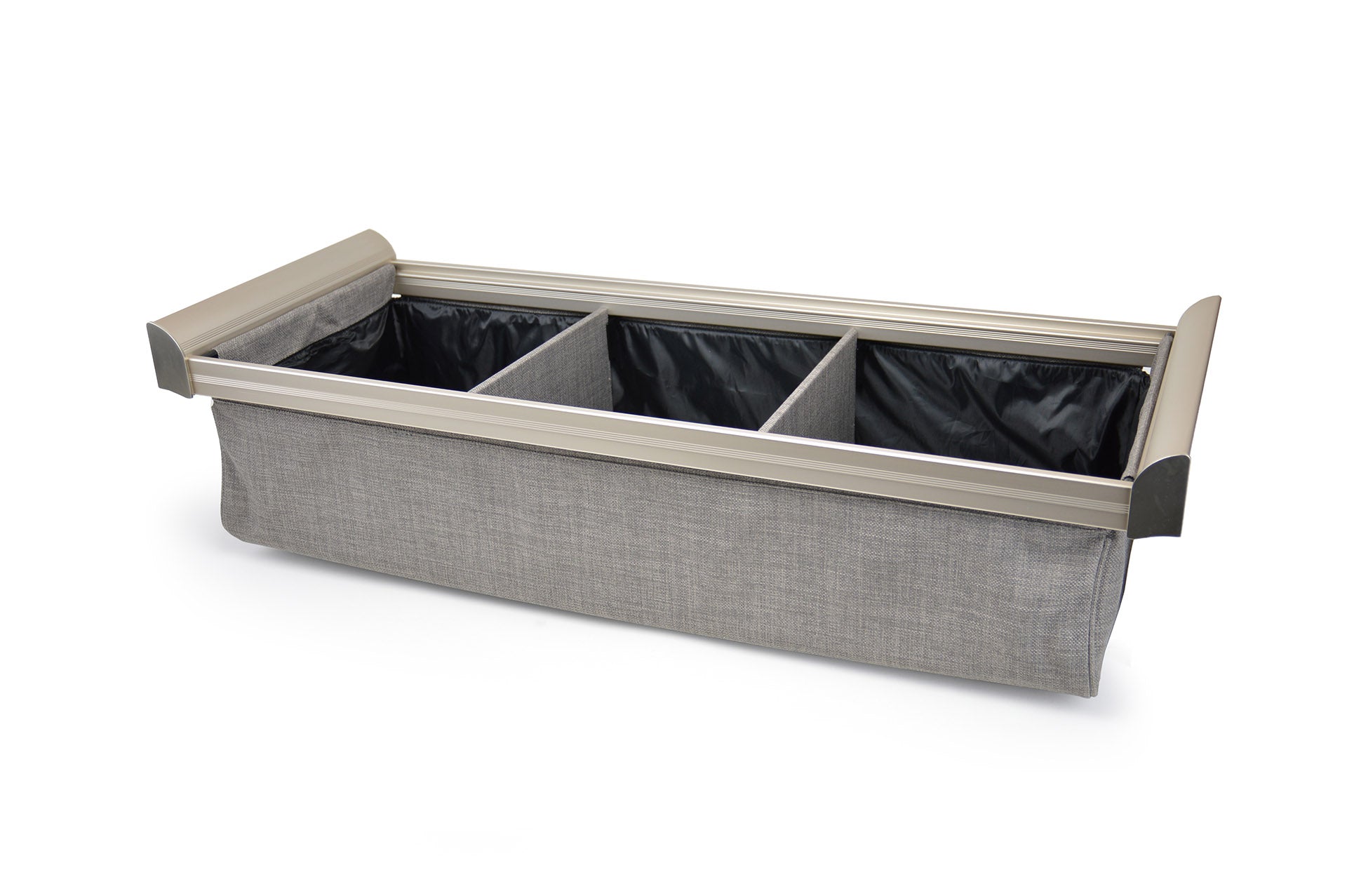 TAG Hardware ENGAGE Deep Drawer Divider Full Extension Soft-Close Undermount Slides for Sweater and Jeans Organizer