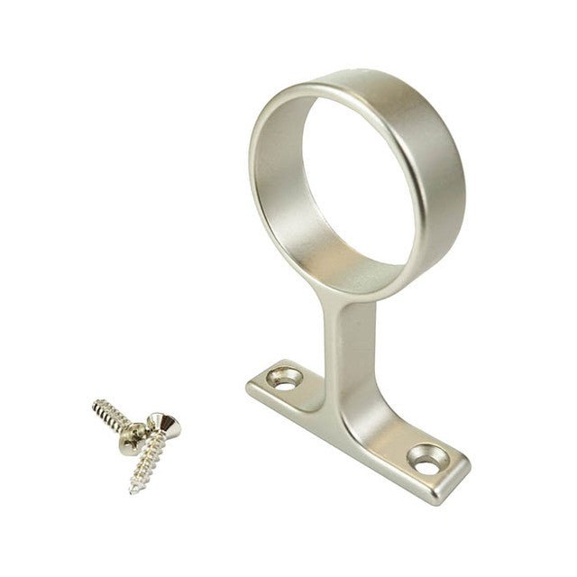 1 - 5/16" Round Suspended Closet Rod Center Support for Wardrobe Rods - KI Home