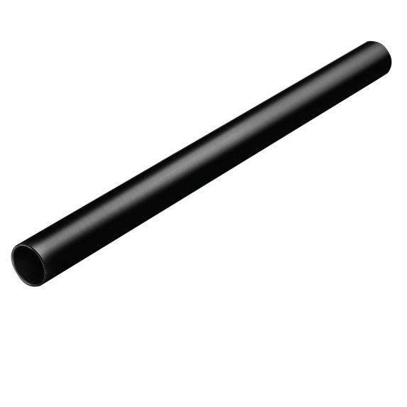 10 - Pack TAG Hardware 24" Long Premium Matte Black 1 5/16 Inch Diameter Round Wardrobe Tube Closet Rods - KI Home