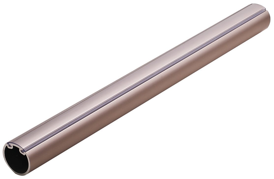 12 - Case ProPack 92 - inch TAG Hardware Premium Elite 1 - 5/16” Diameter Round Wardrobe Closet Rods with Protective Insert Caps - KI Home