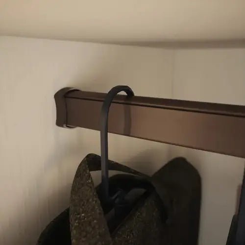 2 - Case Pack 8ft (96") Premium Hourglass Closet Wardrobe Hanging Rods with 4 End and 2 Center Supports - KI Home