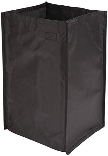 TAG Hardware Premium Tilt-Out Hamper with Removable Black Nylon Bag(s) – Space-Saving Laundry Storage