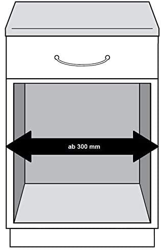 Hailo Tandem 30 Liters Pullout Bottom Mount Double Bin Trash System with Over Travel Slides Made in Germany