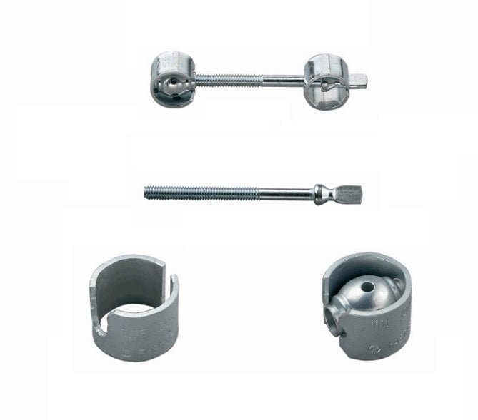 4 - Inch Long Adjustable Steel Countertop Joint Fasteners Bolts – Designed for 3/4" Thick Wood Applications - KI Home