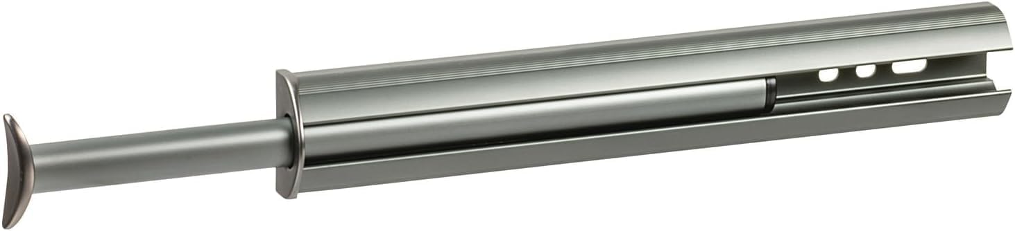TAG Hardware Premium 14.12" Long Pullout Closet Valet Rod with 9.56" Extension