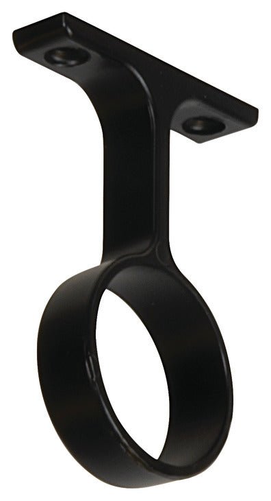 5 - Case Pack – 92" Heavy - Duty Round Closet Wardrobe Steel Rods for Clothes Hanging | 1 - 5/16" Diameter | Matte Black Finish - KI Home