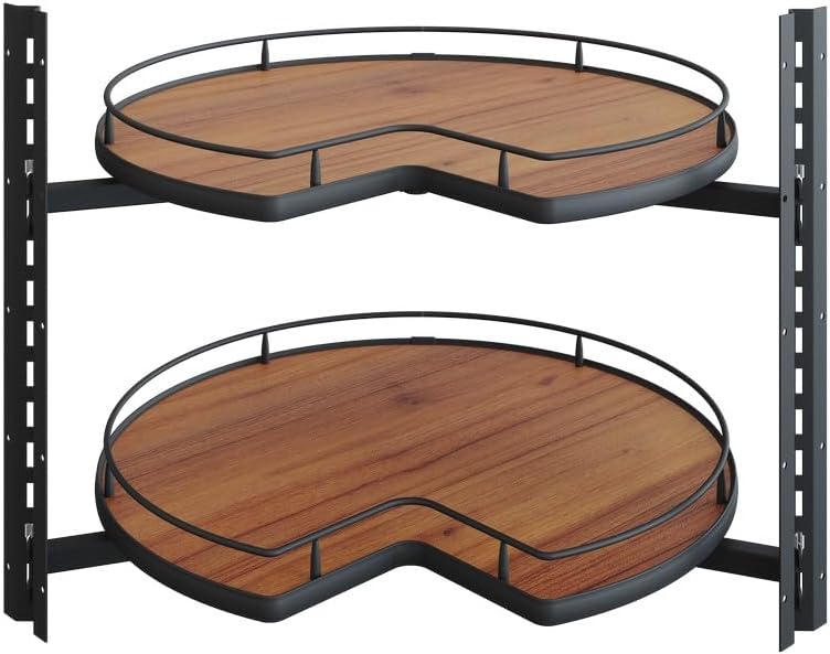Vauth-Sagel VS COR® Wheel Pro Scalea Kidney 2-Shelf Independently Rotating Lazy Susan