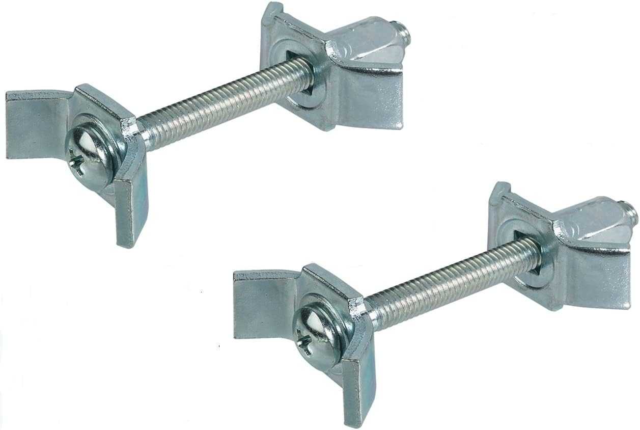 3-Inch Long Adjustable Steel Joint Bolts Fasteners for Recessed Work Surfaces and Countertops