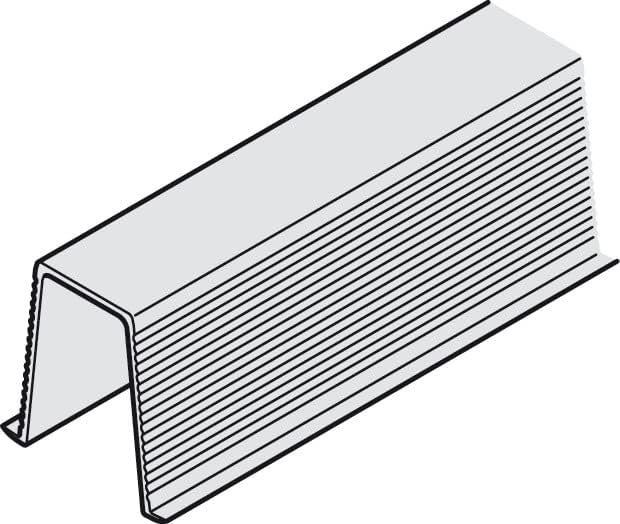 HAWA Junior 40/Z Single 88 Lb. Sliding Door Hardware Fitting Set Top Hung System with Upper Track 4' 7 1/8" up to 6' 6 3/4"