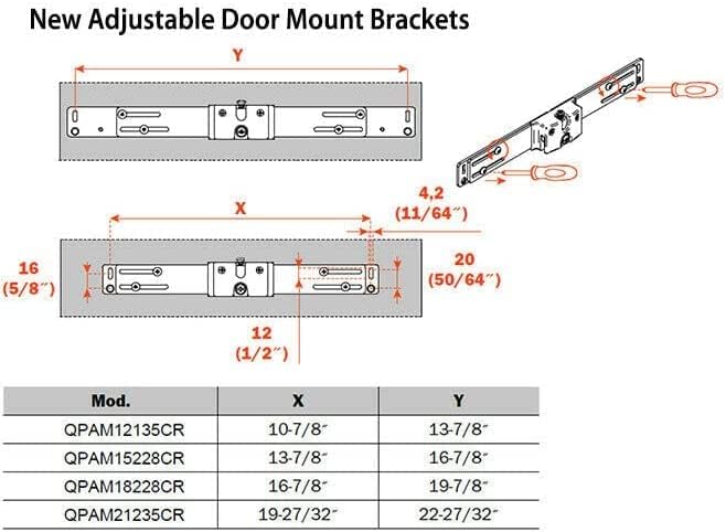 Hafele Double Pullout Trash System with Soft Close and Door Mounting Brackets