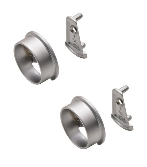 6 - Case or 8 - Case ProPack TAG Hardware Elite Faux Vegan Leather Wrapped Wardrobe Closet Poles - KI Home