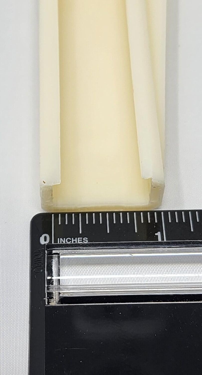 One Pair HR9000RL Rear Drawer Track Socket Mounting Back Plates Brackets, Plastic, White - Sold in Pair (Left and Right)