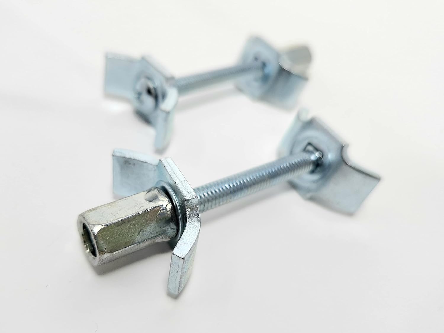 3-Inch Long Adjustable Steel Joint Bolts Fasteners for Recessed Work Surfaces and Countertops