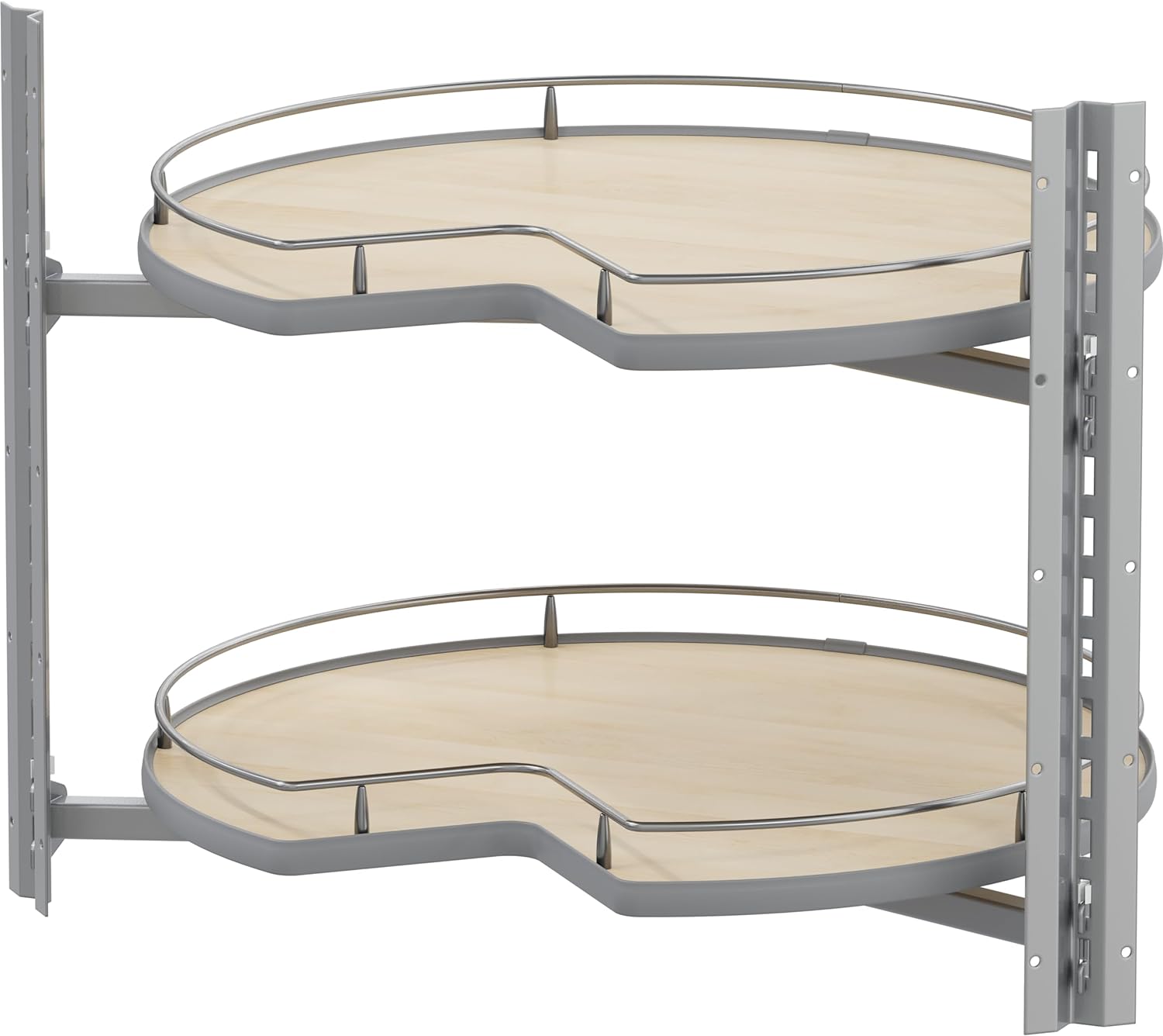 Vauth-Sagel VS COR® Wheel Pro Scalea Kidney 2-Shelf Independently Rotating Lazy Susan
