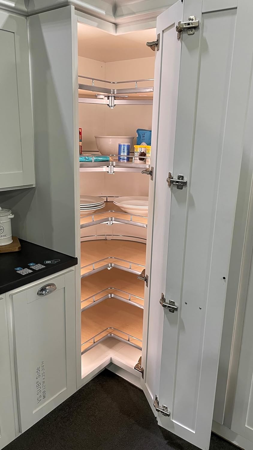 Vauth-Sagel VS COR® Wheel Pro Planero Kidney 2-Shelf Independently Rotating Lazy Susan