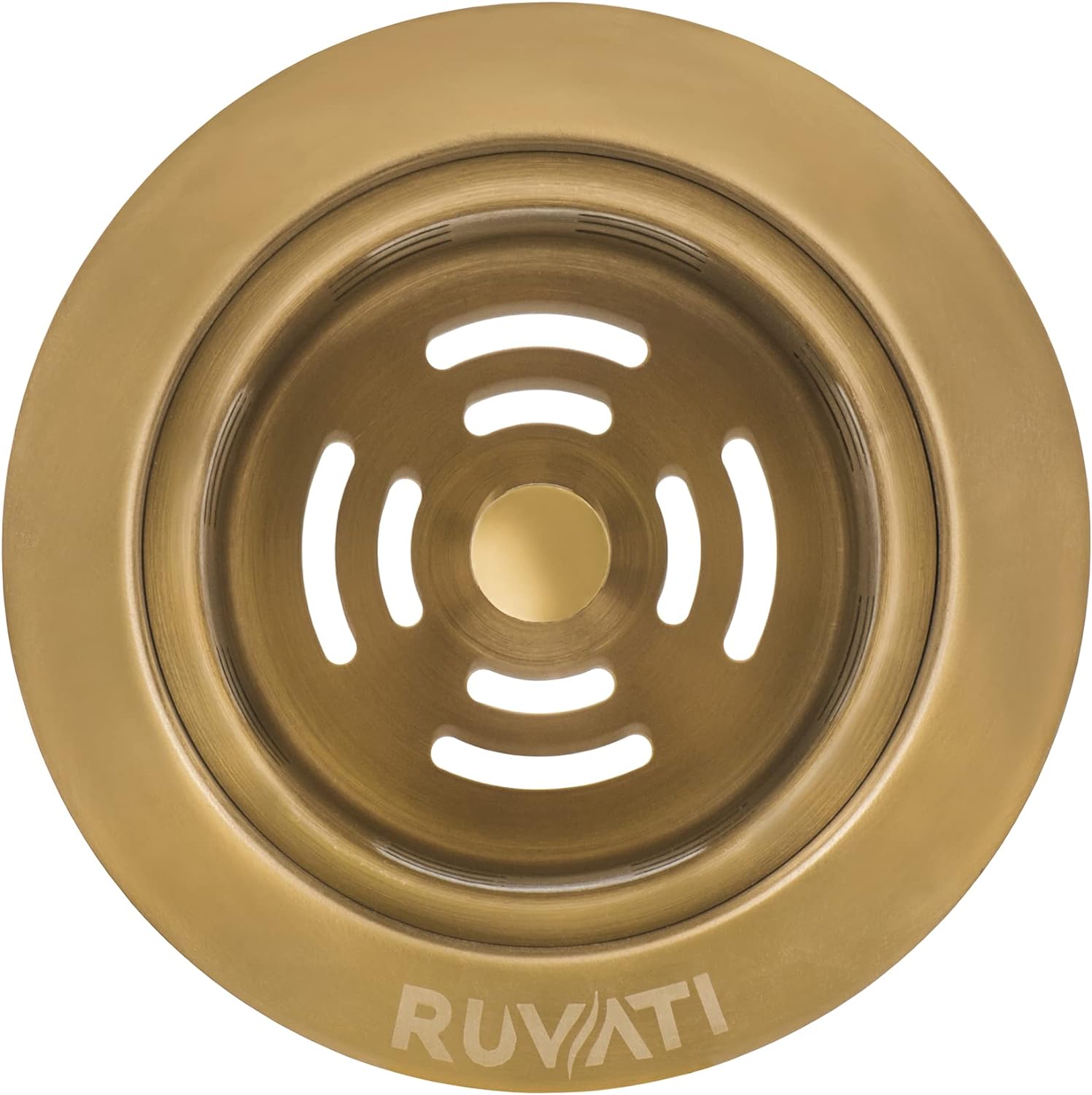 Ruvati Extended Garbage Disposal Flange with Deep Basket Strainer for Kitchen Sinks – Stainless Steel – RVA1049ST