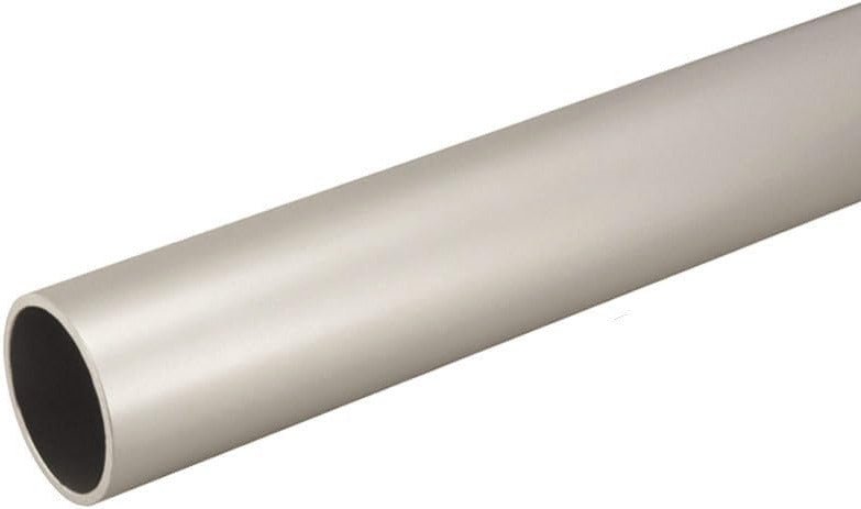 8 - Foot (96") Round Closet Wardrobe Rod – 1 - 5/16” Diameter, Aluminum or Steel - KI Home
