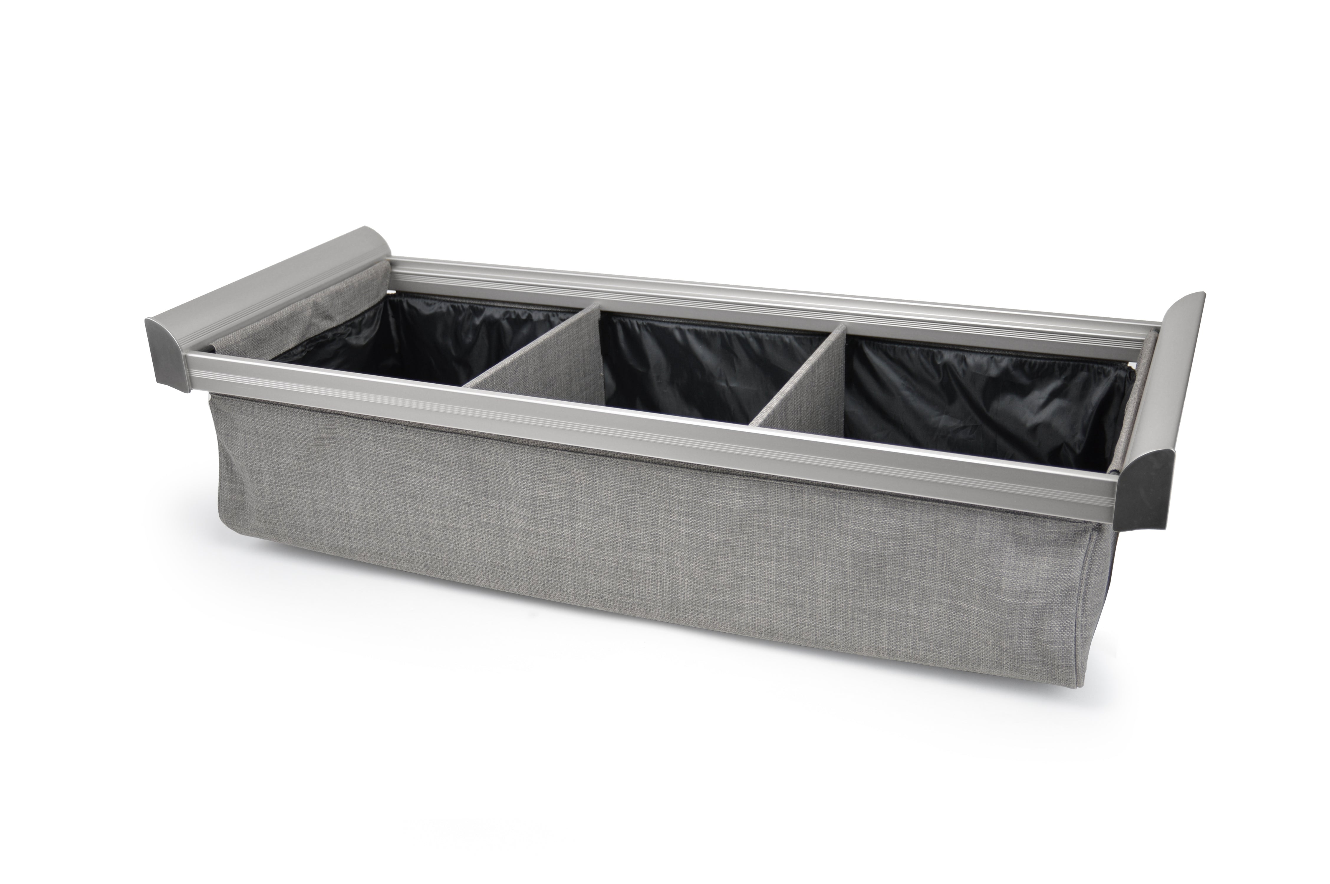 TAG Hardware ENGAGE Deep Drawer Divider Full Extension Soft-Close Undermount Slides for Sweater and Jeans Organizer