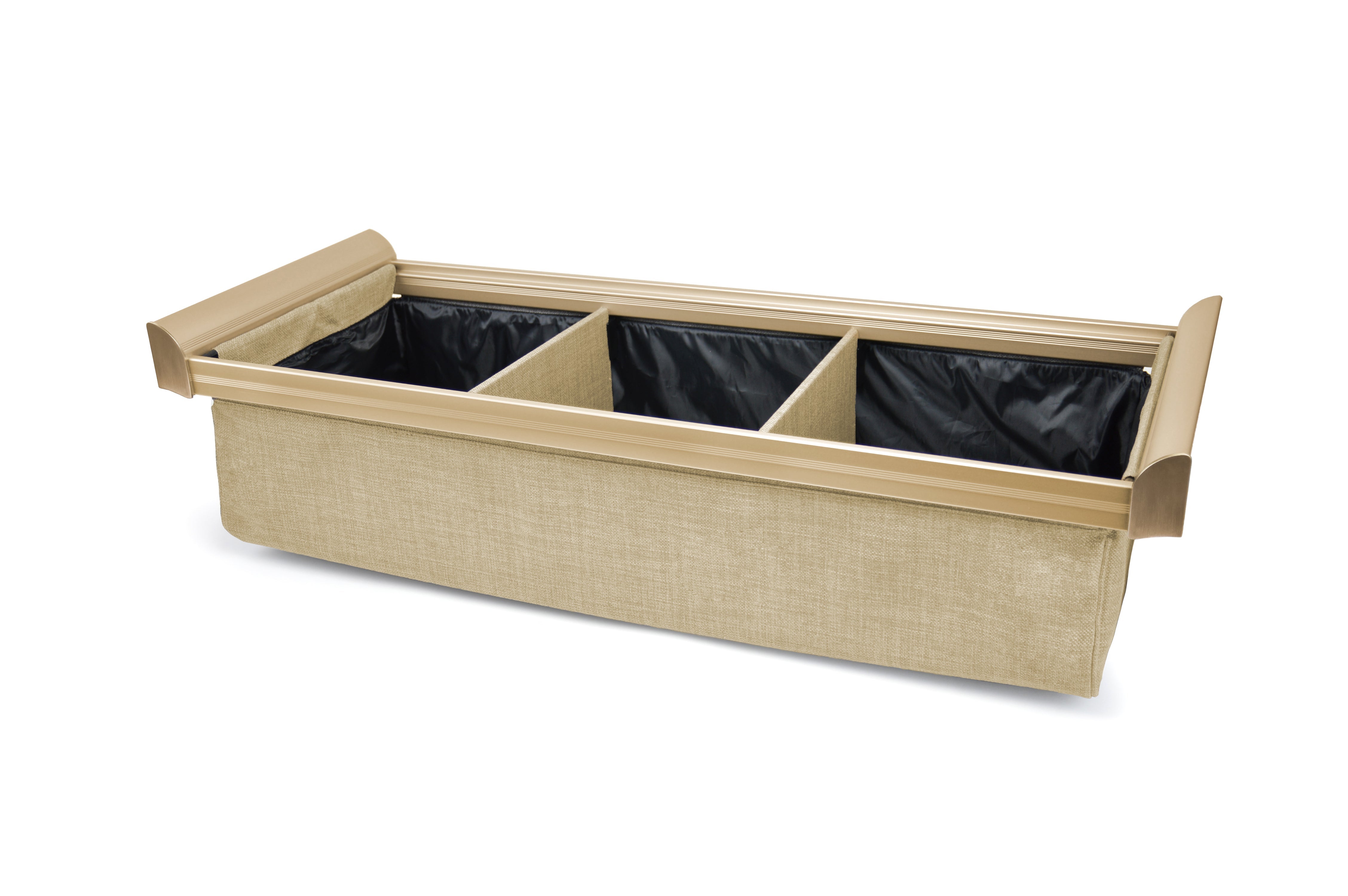 TAG Hardware ENGAGE Deep Drawer Divider Full Extension Soft-Close Undermount Slides for Sweater and Jeans Organizer