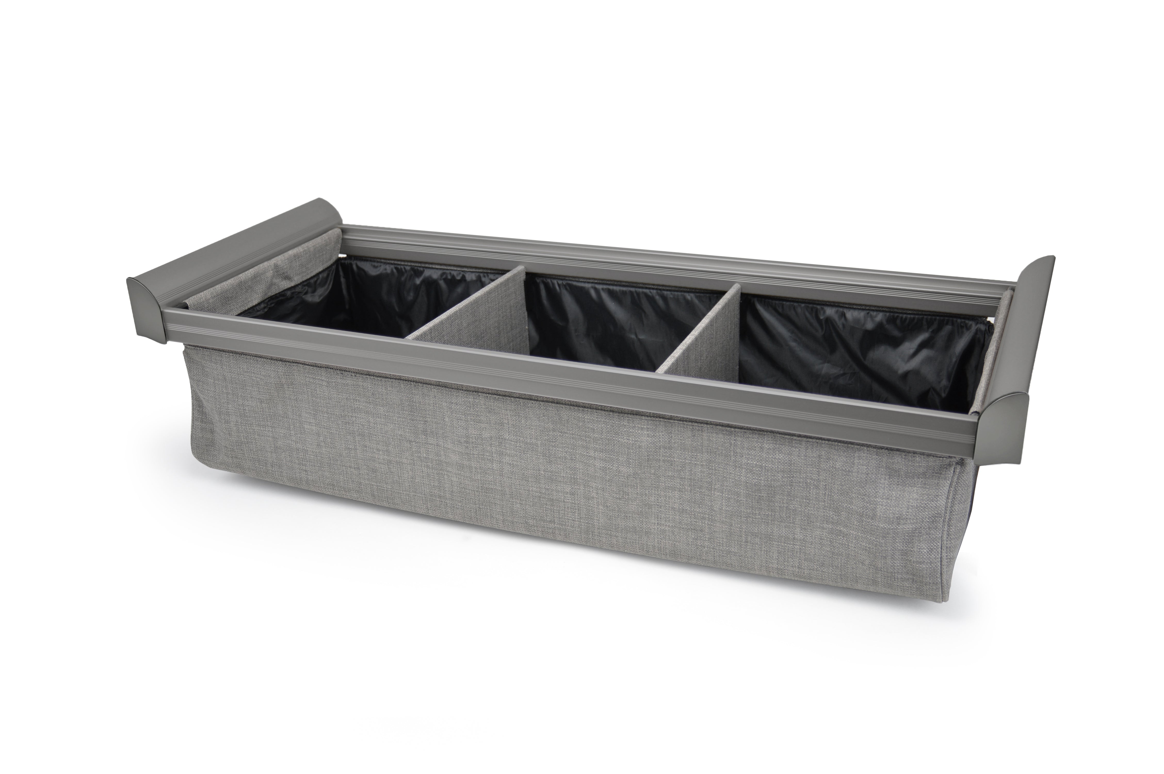 TAG Hardware ENGAGE Deep Drawer Divider Full Extension Soft-Close Undermount Slides for Sweater and Jeans Organizer