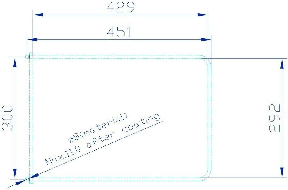 All - Metal Heavy - Duty Construction Multipurpose Versatile Material Handling Rack with 5 Inch Wheels - KI Home
