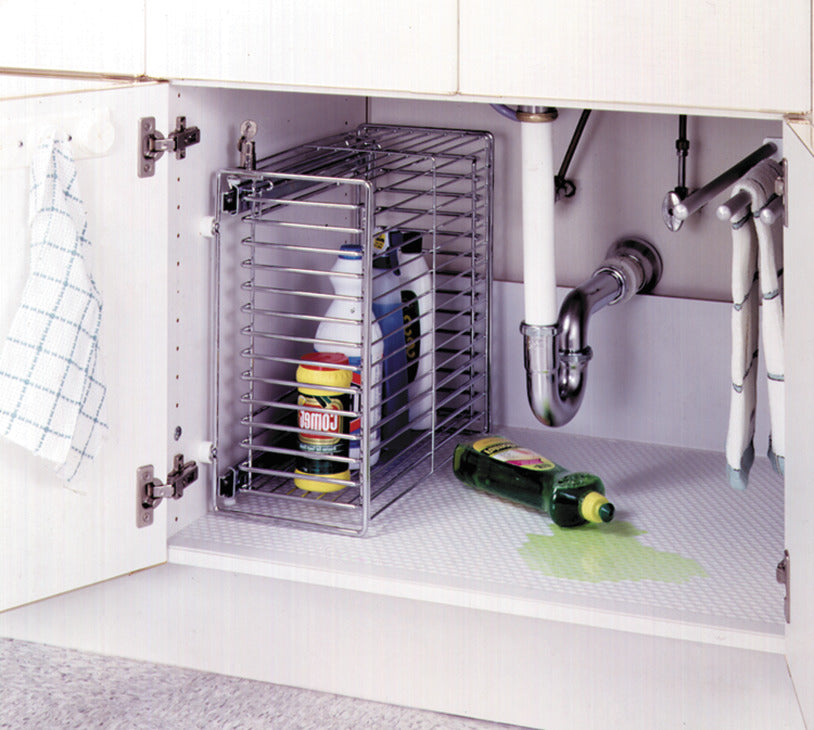 Hafele Flexible Cut-to-Size 34 5/8" x 22 1/2" Protective Rubber Cabinet Liner Mat Made in Germany