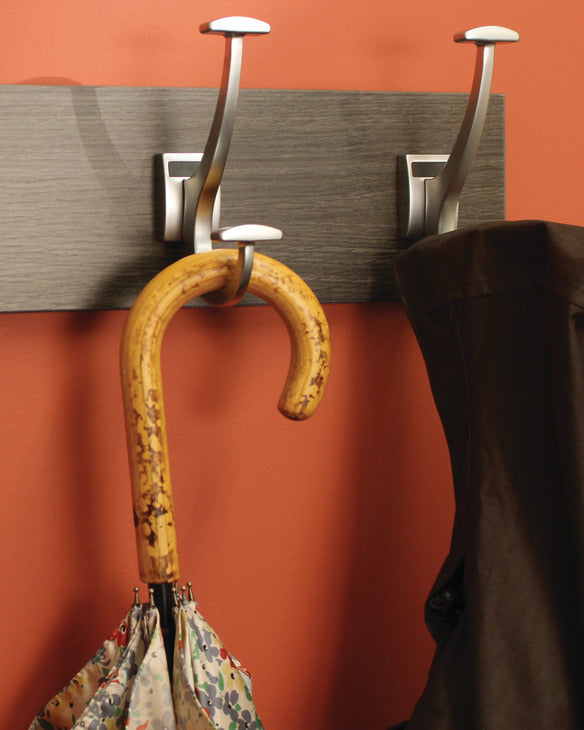 TAG Hardware Coordinated Elite Double Prong Coat Hook
