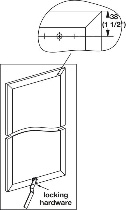 ELITE Fixed Wall Mirror by TAG Hardware - KI Home