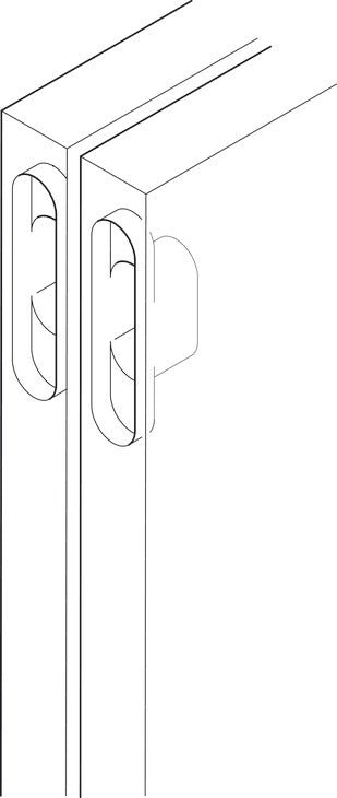 Hafele 180° Opening Concealed Invisible Cabinet Hinge (101) Wood Doors (13 - 16mm) | Satin Brass/Chrome - KI Home