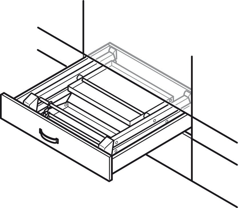 Hafele 2 - Step Heavy Duty 330lbs Load Capacity Non - Slip Folding Stool Steel - KI Home
