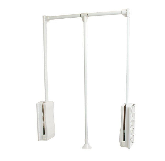 Hafele 33 LB Load Capacity Heavy-Duty Pull Down Wardrobe Closet Rod Lift - KI Home