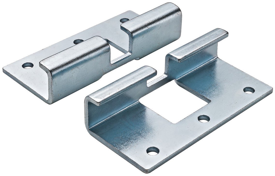 Hafele 4 - 1/2" length FlipBolt Countertop Connector - Tool - Less, Fast Installation for Work Surfaces - KI Home