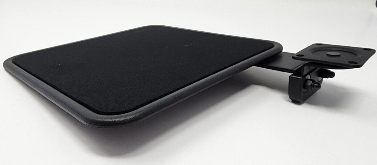Hafele 639.86.330 Computer Keyboard Tilt-N-Swivel Steel Mouse Pad With Installation Screws - KI Home