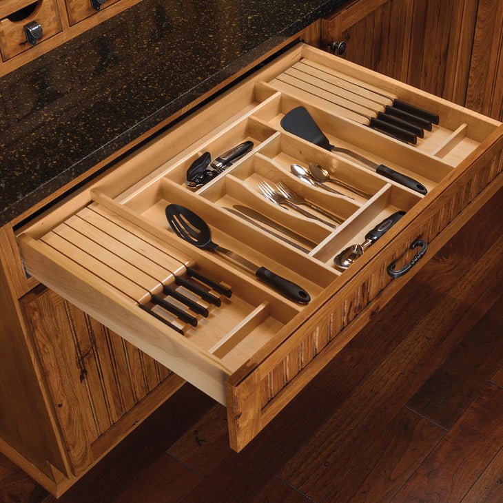 Hafele Century Collection Classic Knife Block Drawer Insert - KI Home