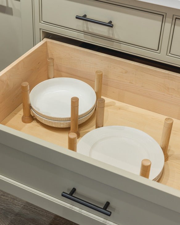 Häfele Drawer Organizer MagnaBase Kit – Deep Century Collection, Maple - KI Home