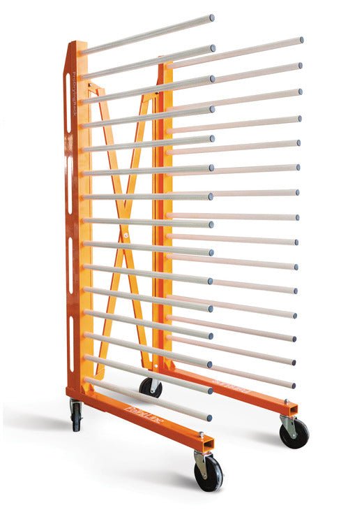 Hafele ProDryingRack™ Expandable Mobile Parts & Cabinet Door Drying Rack – 15 Levels, 900 lbs Capacity - KI Home
