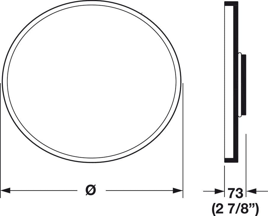 Hafele Wooden Full Round Shelf - Mounted Lazy Susan for Corner Cabinets - KI Home