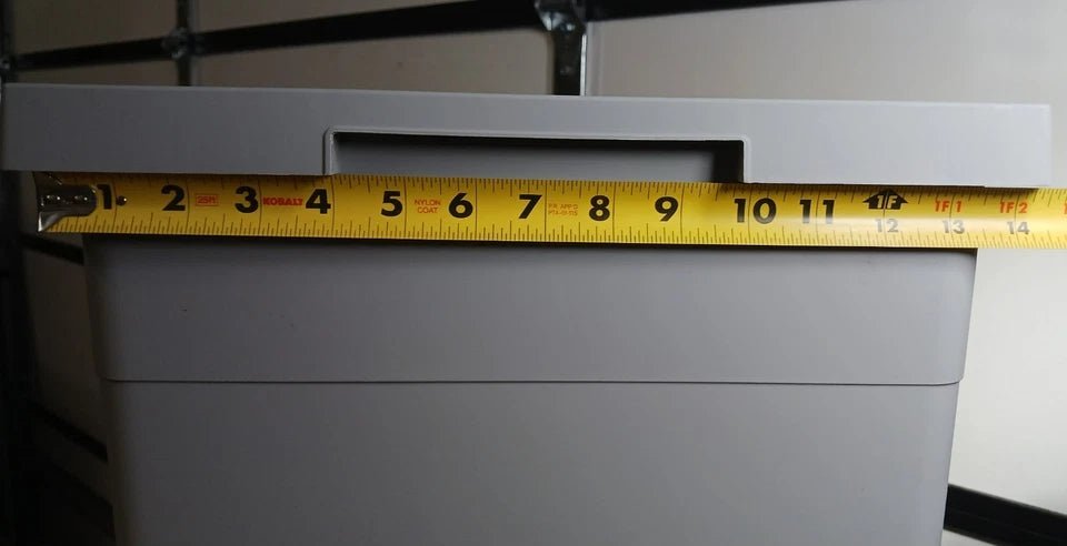 Hailo 38 liters Large Replacement Waste Bin Euro Cargo Trash for Commercial and Residential use 40.15 Quart Capacity - KI Home