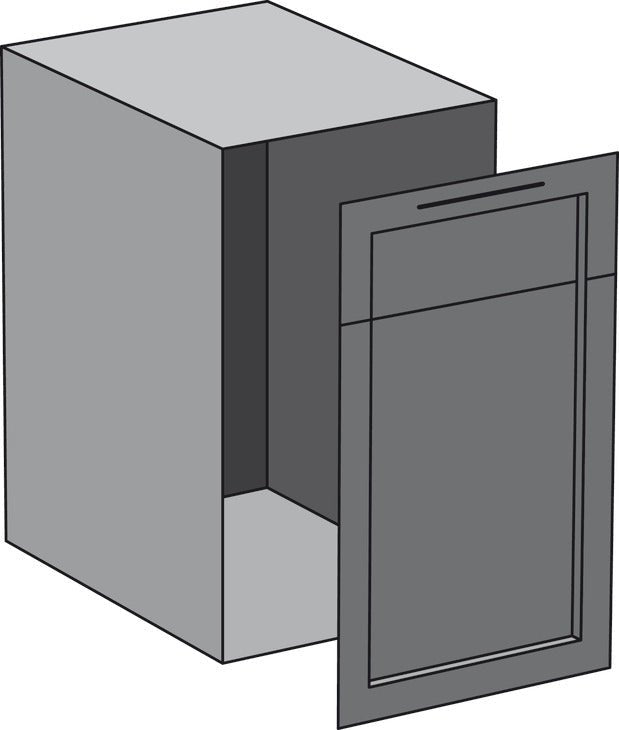 Hailo US Cargo 15 Kitchen Waste Bin - 52 Liters (1x37L + 1x15L Bins), Soft - Close Pull - Out - KI Home