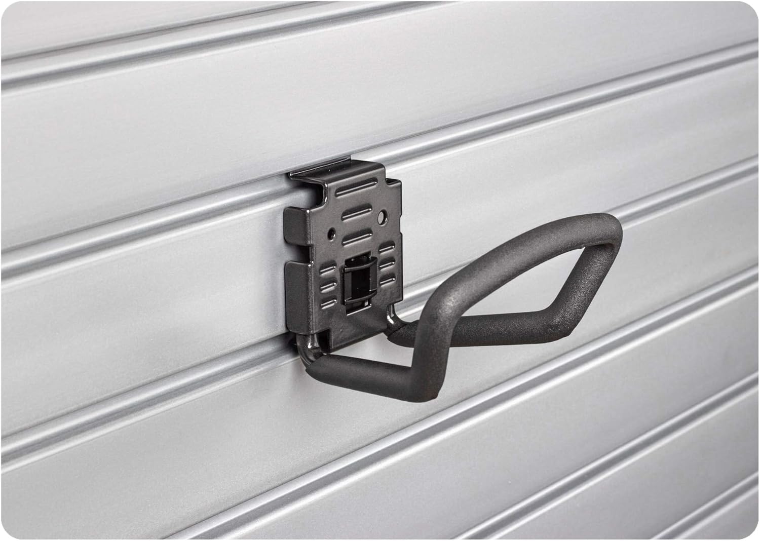 HandiWall 4" Loop Hook with Locking Bracket for Slatwall Panels - KI Home