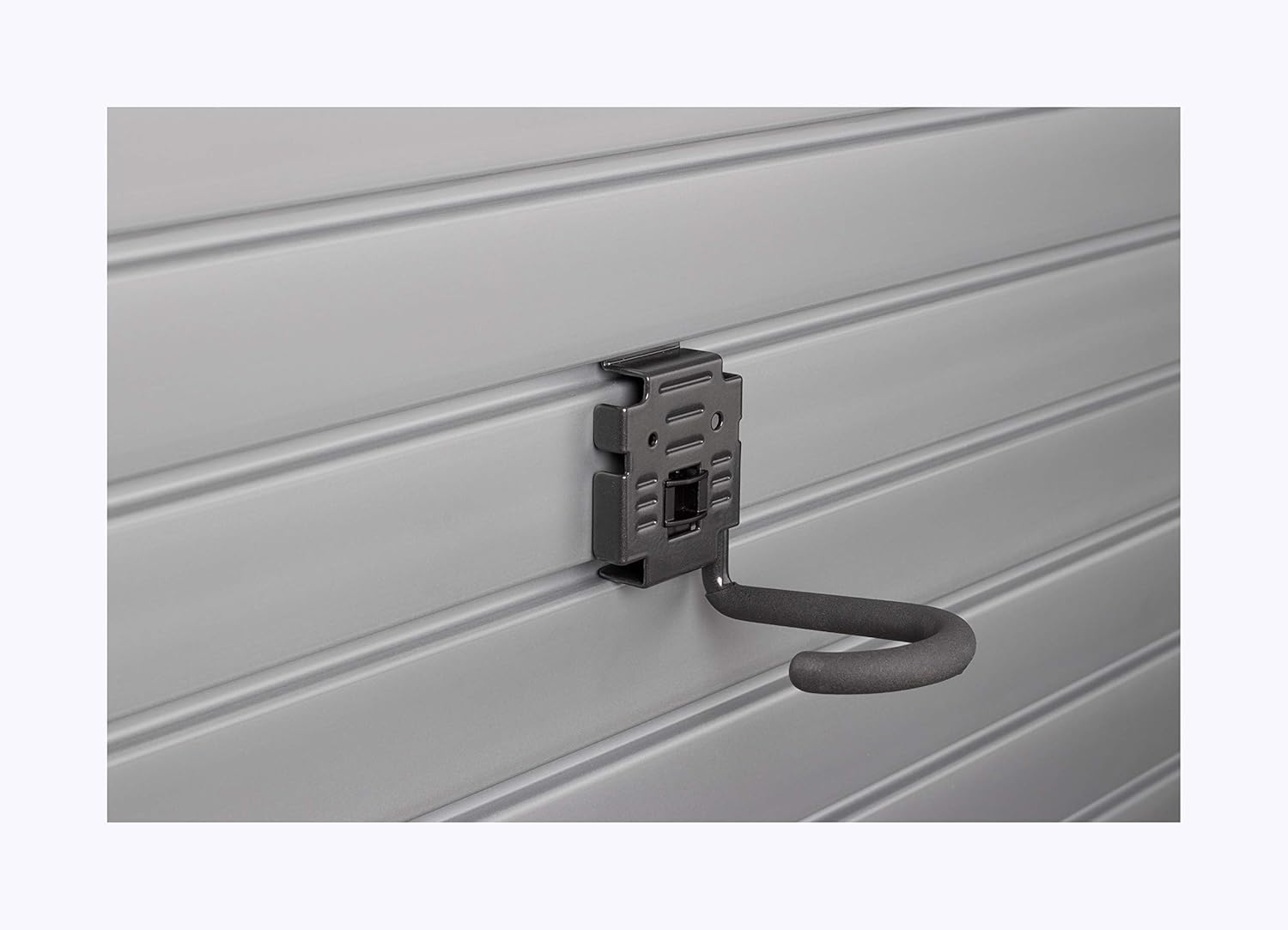 HandiWall 5 Inch Bike Hook with Locking Bracket for Garage Slatwall Storage - KI Home