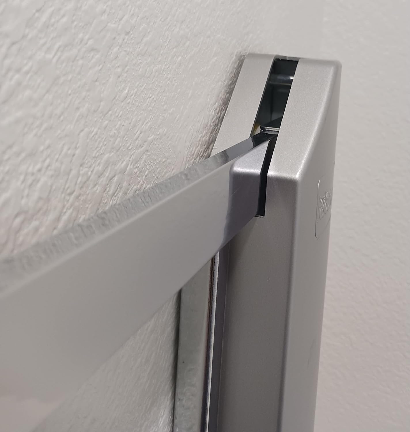 Hardware Resources 45 LB Weight Capacity Soft - Close Heavy - Duty Steel Closet Side - Mounted Wardrobe Lift with Adjustable Width - KI Home