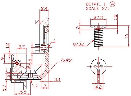 Heavy Duty 22877000 Series Full Inset Adjustable Concealed Pie - Cut Corner Euro Hinge with 160 Degree Opening Angle - KI Home