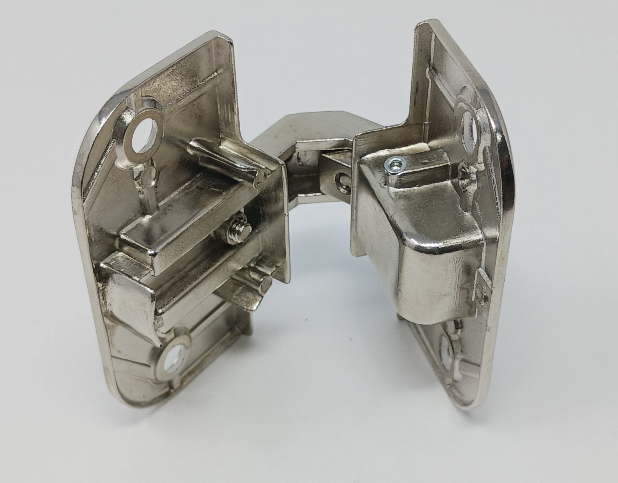 Heavy - Duty Full Inset Adjustable Concealed Pie - Cut Corner Cabinet Door Hinge – 78° Opening - KI Home