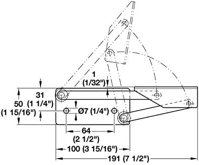 Heavy - Duty Steel Bench Seat Hinges with Spring for Seat Tops Weighing 8 - 12 kg (17.6 – 26.4 lbs) - Pair (Left and Right) Made In Hungary - KI Home