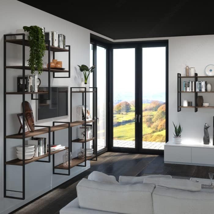 Kessebohmer YouK Clever Modular Organizational Storage Open Shelving System for Any Room Kitchen Bathroom Living Room Closet and Office - KI Home