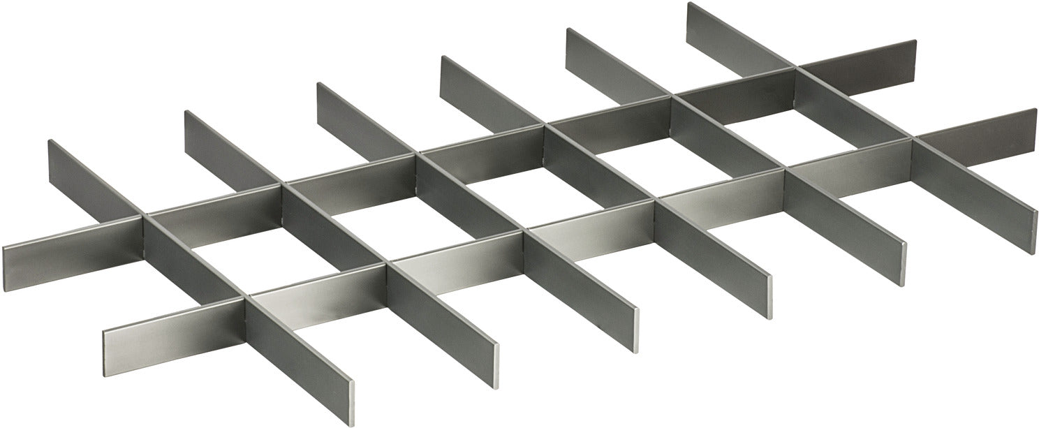 TAG Hardware Engage Jewelry Drawer Insert Customizable Grids for Jewelry, Ties, and Accessories, Adaptable with Drawer Face Adapters