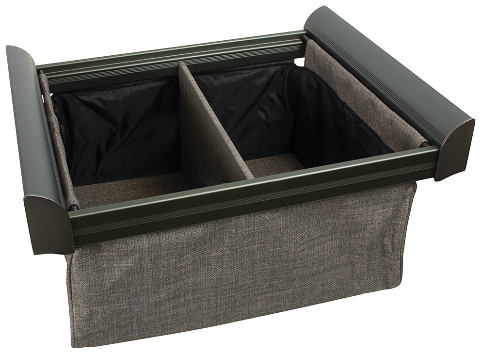 TAG Hardware ENGAGE Deep Drawer Divider Full Extension Soft-Close Undermount Slides for Sweater and Jeans Organizer