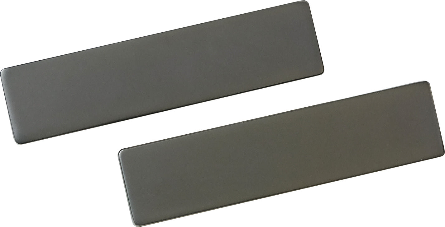 TAG Hardware Elite End Caps – 1 Pair Zinc Caps for Leather Wrapped Cleat Boards