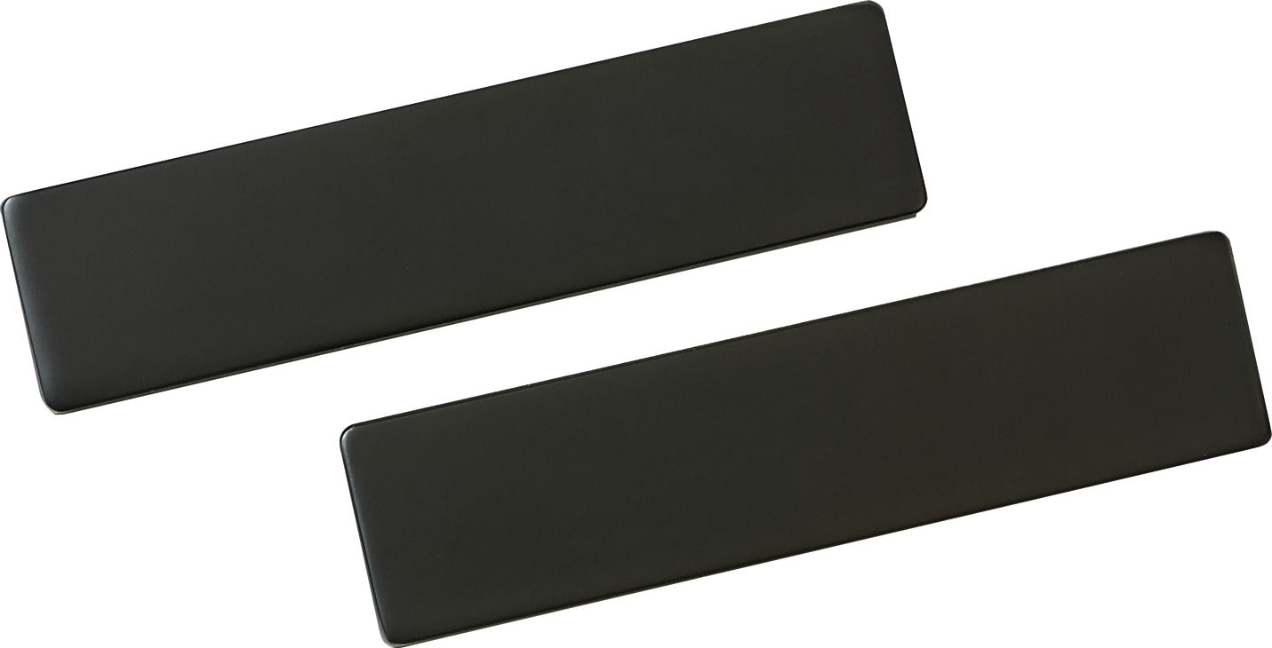 TAG Hardware Elite End Caps – 1 Pair Zinc Caps for Leather Wrapped Cleat Boards